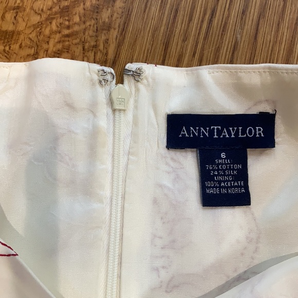 EUC Ann Taylor Dress Size 6 - Picture 4 of 7